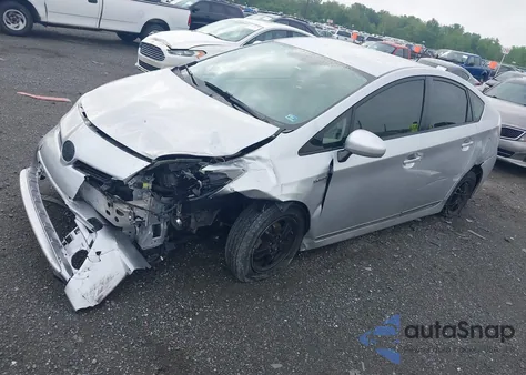 2013 Toyota Prius Three from USA, damaged, VIN JTDKN3DUXD5626785